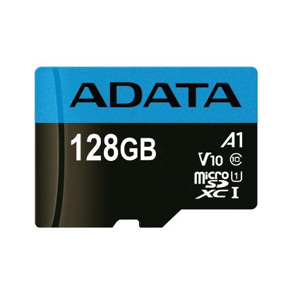 کارت حافظه microSDXC ای دیتا مدل Premier V10 A1 کلاس 10 استاندارد UHS-I سرعت 100MBps ظرفیت 128 گیگابایت-جاما